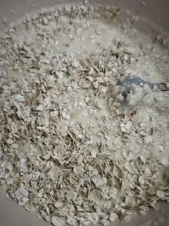 Make Egg milk oatmeal pancakes step 4