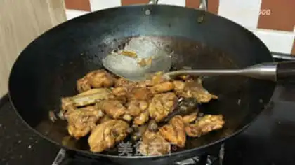 Make Red onion fried chicken step 7
