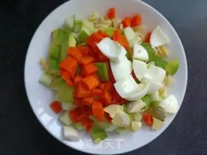 Make Rainbow salad step 4
