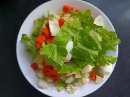 Make Rainbow salad step 7