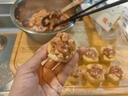 Make Steam bean curry crumb step 3