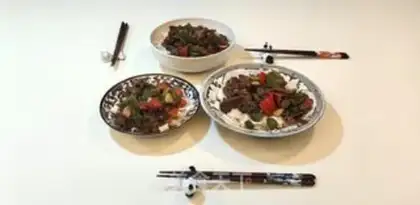 Make Spicy beef noodles step 7