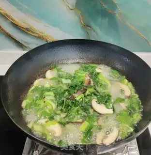 Make Soup for mushrooms step 1