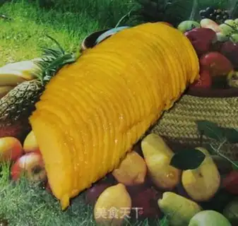 Make Mango flowers step 2