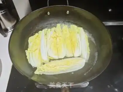 Make Garlic fans steaming doll food step 1