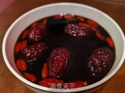 Make The black bean makes porridge step 2