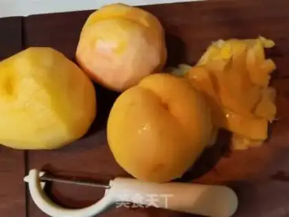 Make Peach jam step 0