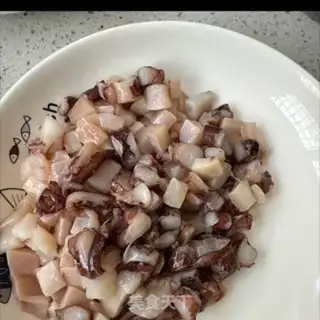 Make Squid rice step 0