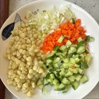 Make Squid rice step 1
