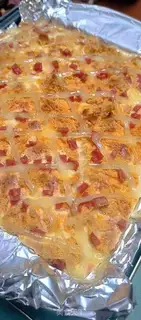 Make Meat pine cake step 7