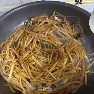 Make Spicy potatoes step 7