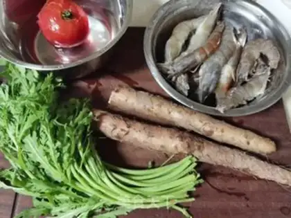Make Shrimp soup step 0