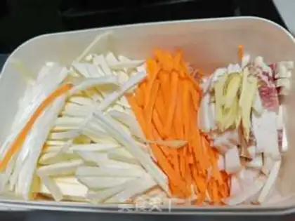 Make White-fried step 1