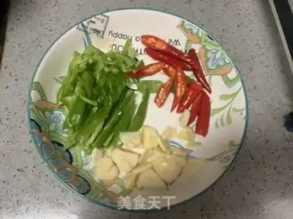 Make Paprika tofu step 1