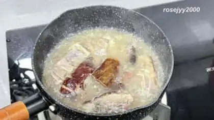 Make Powdered geese step 1