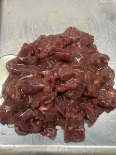 Make Beans, thousands of beef step 2