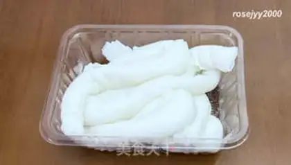 Make Pig intestine powder step 0