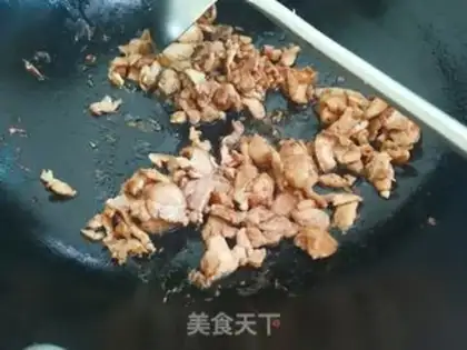 Make Chicken pizza step 1