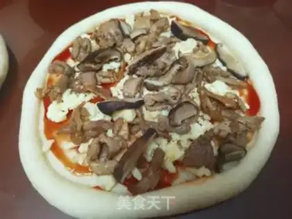 Make Chicken pizza step 4