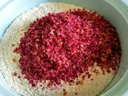 Make Rose-blooded wheat buns step 0