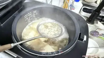 Make Tofu tofu bubble step 3