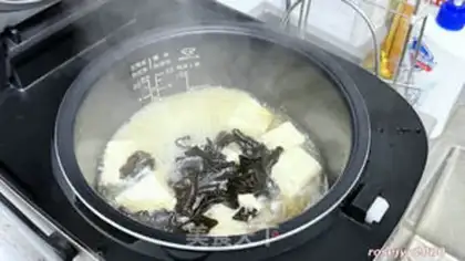 Make Tofu tofu bubble step 4