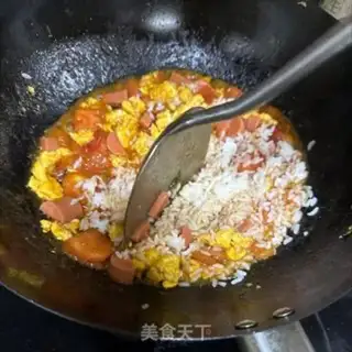 Make Tomato rice step 8