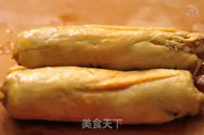 Make Cold chicken rolls step 5