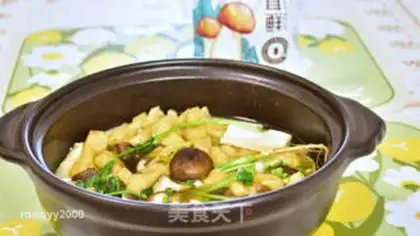 Make Puffy tofu bubble step 8
