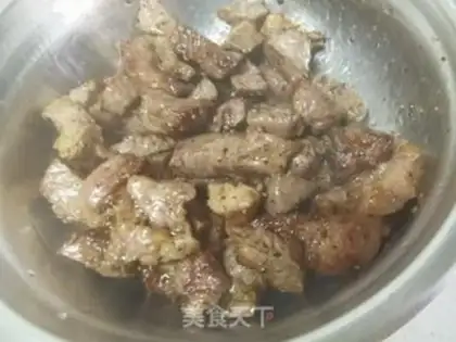 Make Apricot beef step 5