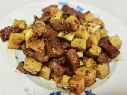 Make Apricot beef step 8