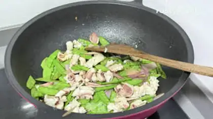 Make The beans are fired step 9