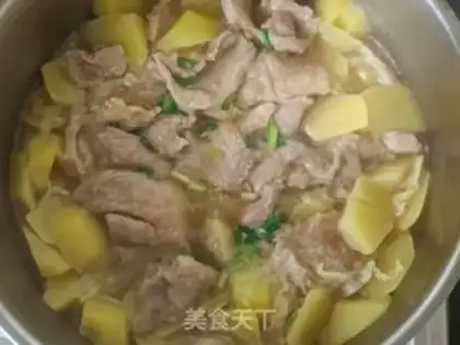 Make Japanese potato stew step 11