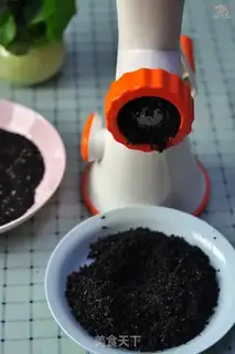 Make Black and sesame step 0