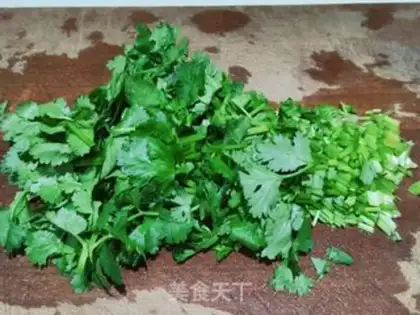 Make Fried radish step 2
