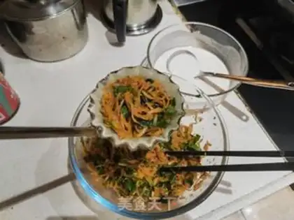 Make Fried radish step 9