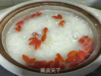 Make Ginger rice congee step 7
