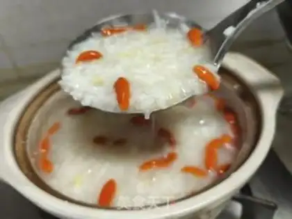 Make Ginger rice congee step 8