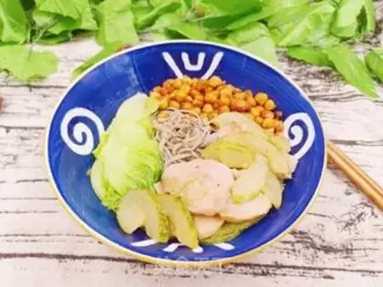 Make cucumber squirm noodles step 16