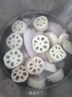 Make Hong Lai Liang Bone soup step 1