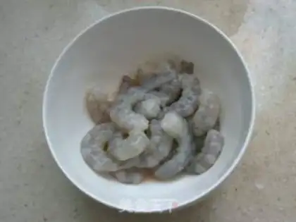 Make Seafood mushroom shrimp smelt step 2