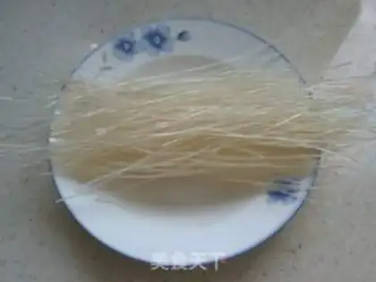 Make Shrimp-flavored night cooking taro fans step 1