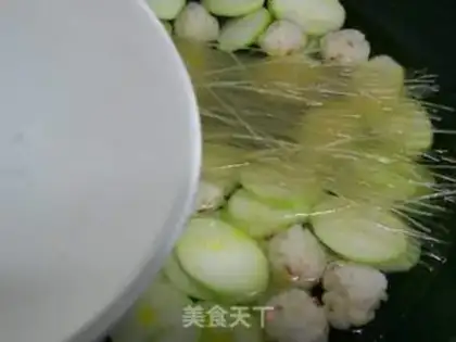 Make Shrimp-flavored night cooking taro fans step 5