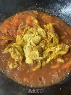 Make Tomato eggs step 9