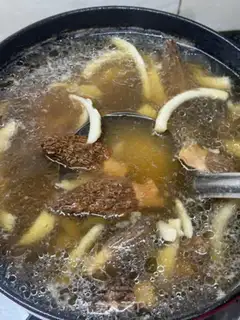 Make Sheep belly coconut soup step 7