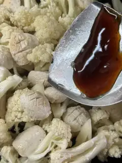 Make Meatballs and veggies step 6