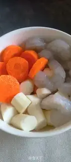 Make Steam shrimp step 0