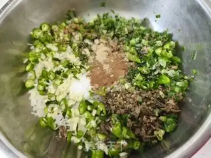 Make A bean-fruit bag step 9