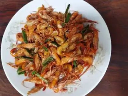 Make Clear the shrimp step 5