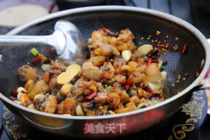 Make Spicy chicken step 7